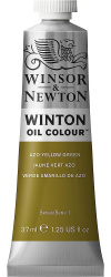 Winsor & Newton Pintura Óleo para Arte Winton Oil Colour, 37ml, Verde Amarillo de Azo, No. 280 