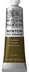 Winsor & Newton Pintura Óleo para Arte Winton Oil Colour, 37ml, Marron de Azo, No. 389 