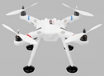 Drone WLtoys V303, 4 Rotores, 500 Metros, Blanco 