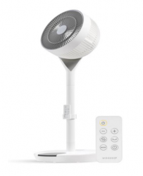 Woozoo Ventilador 360° STF-360DC-N, 12 Velocidades,  
