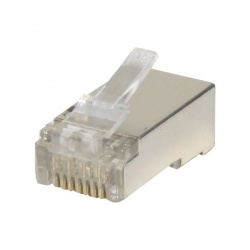 X-Case Conector Cat6 FTP, RJ-45, 100 Piezas 