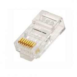 X-Case Jack Categoría 5e, RJ-45, Transparente, 100 Piezas 