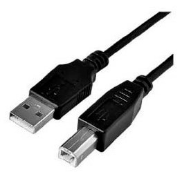 X-Case Cable USB 2.0 A Macho - USB 2.0 B Macho, 1.8 Metros, Negro 