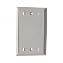 X-Case Placa de Pared Ciega ACCREDFA10, Blanco - 
