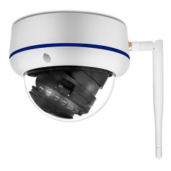 X-Case Cámara de Seguridad IP Smart WiFi Domo IR para Exteriores CAM22-EXDO, Alámbrico/Inalámbrico, 1280 x 720 Pixeles, Día/Noche  