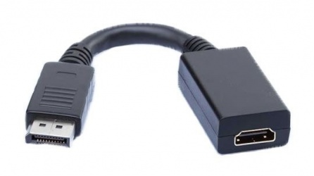 X-Case Adaptador DisplayPort 1.1 Macho - HDMI Hembra, 1080p, Negro 