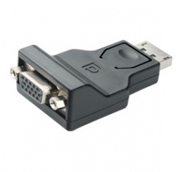 X-Case Adaptador DisplayPort 1.1-Macho - VGA Hembra, Negro 