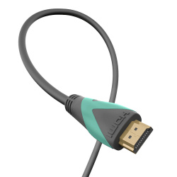 X-Case Cable HDMI de Alta Velocidad, HDMI A Macho - HDMI A Macho, 60Hz, 1.8 Metros, Gris 