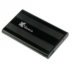 X-Media Gabinete de Disco Duro EN2200BK, 2.5'', SATA/USB 2.0, Negro 