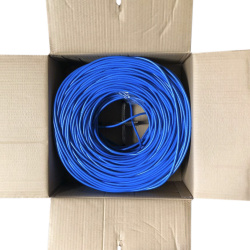 X-Media Bobina de Cable Cat6 UTP, 305 Metros, Azul 