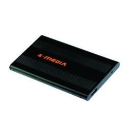 X-Media Gabinete de Disco Duro XM-EN2000-BK 2.5'', USB 2.0, Negro 