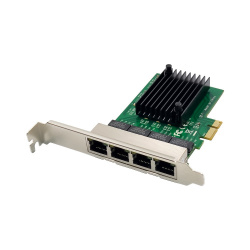 X-Media Tarjeta de Red XM-NA3840 de 4 Puertos, 4000 Mbit/s, PCI Express 