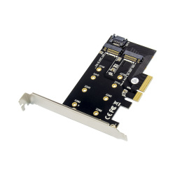 X-Media Tarjeta PCI Express 3.0 XM-PEX4-M2MB, Alámbrico, M.2, 6Gbit/s 