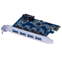 X-Media Tarjeta PCI Express XM-UB3204, 4x USB 3.0, 5 Gbit/s 