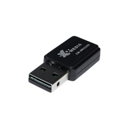 X-Media Mini Adaptador de Red USB 2.0 XM-WN3200, Inalámbrico, 300 Mbit/s 