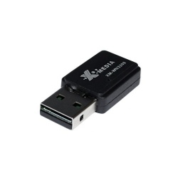 X-Media Adaptador de Red USB XM-WN3200, Inalámbrico, WLAN, 300Mbit/s, Banda 2.4 GHz  
