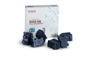 Tinta Sólida Xerox 108R00817 Cian, 6 Barras, 14.000 Páginas 