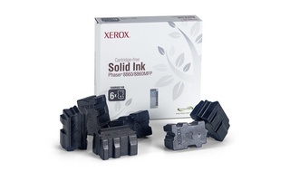 Tinta Sólida Xerox 108R00820 Negro, 6 Barras, 14.000 Páginas 