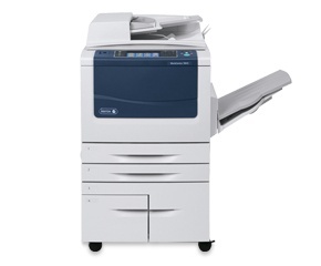 Multifuncional Xerox WorkCentre 5845, Blanco y Negro, Láser, Print/Scan/Copy/Fax ― Requiere Forzosamente Bandeja o Acabadora Adicional 