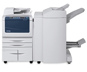 Multifuncional Xerox WorkCentre 5875, Blanco y Negro, Láser, Print/Scan/Copy/Fax - Requiere Forzosamente Bandeja o Acabadora Adicional 