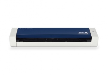 Scanner Xerox Duplex Travel Scanner, 600DPI, Color, USB 2.0, Azul/Blanco 