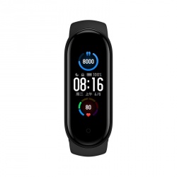 Xiaomi Smartband Mi Band 5, Touch, Bluetooth 5.0, Android/iOS, Negro - Resistente al Agua 
