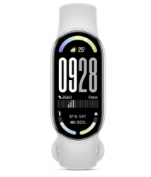 Xiaomi Smartwatch Smart Band 10, AMOLED, Android/iOS, Plata - Resistente al Agua 