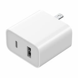 Xiaomi Cargador de Pared Mi 33W Wall Charger, 33W, 1x USB-A/1x USB-C, Blanco 