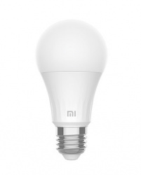 Xiaomi Foco LED Inteligente Mi Smart Led Bulb, WiFi, Luz Fría, Base E27, 7.5W, 810 Lúmenes, Blanco 