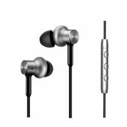 Xiaomi Audífonos Intrauriculares con Micrófono Mi In-Ear Headphones Pro HD, Alámbrico, 1.25 Metros, 3.5mm, Plata 