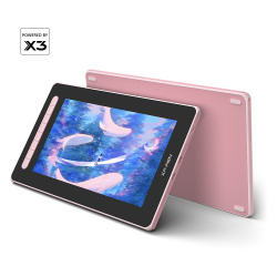 Tableta Gráfica XP-PEN Artist 12 G2 11.9”, 26.32  x 14.81cm, Alámbrico, USB, Rosa 