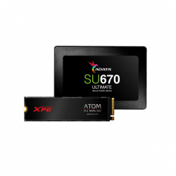 SSD XPG Atom 30, 1TB, PCI Express 3.0, M.2 ― Incluye SSD Ultimate SU670 250GB SATA 2.5
