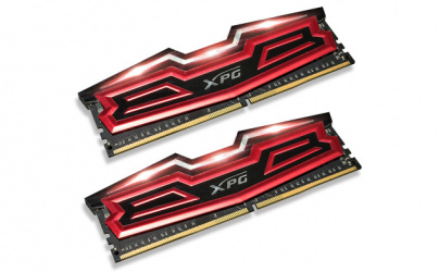 Kit Memoria RAM XPG DDR4 Dazzle Rojo, 2400MHz, 32GB (2 x 16GB), CL16 