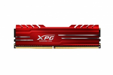 Memoria RAM XPG GAMMIX D10 Red DDR4, 3000MHz, 8GB, Non-ECC, CL16, XMP, para Intel 