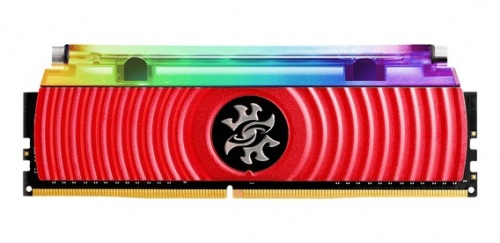 Memoria RAM XPG SPECTRIX D80 RGB RED DDR4, 3200MHz, 16GB, Non-ECC, CL16, XMP 