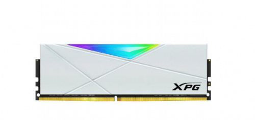 Memoria RAM XPG Spectrix D50 RGB DDR4, 4133MHz, 16GB, Non-ECC, CL19, XMP, Blanco 