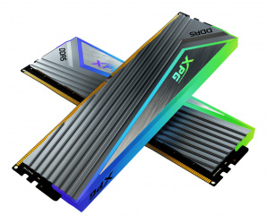 Kit Memoria RAM XPG Caster RGB DDR5, 6000MHz, 32GB - 2 x 16GB, CL30, XMP, Gris 