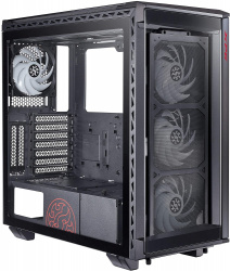 Gabinete XPG BATTLECRUSIER con Ventana RGB, Midi Tower, ATX/EATX/Micro ATX/Mini-ITX, USB 3.2, sin Fuente, Negro 