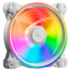 Ventilador XPG Hurricane 120 ARGB PWM, 120mm, 2000RPM, ARGB, Blanco  