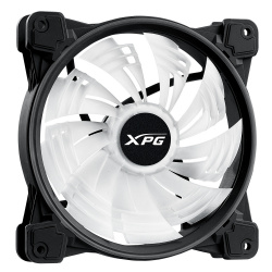 Ventilador XPG Hurricane 140mm ARGB PWM, 140mm, 1800RPM, ARGB, Negro/Blanco  