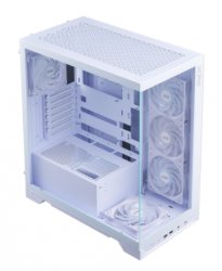 Gabinete XPG Invader X BTF, Midi-Tower, ATX/Micro-ATX/Mini-ITX, USB 3.0, sin Fuente, 5 Ventiladores Instalados, Blanco 