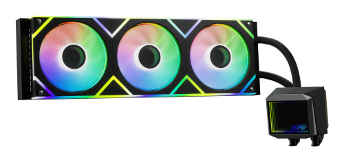 XPG LEVANTE II 360 Enfriamiento Líquido para CPU, 3x 120mm, hasta 2000RPM, Negro 