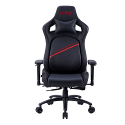 XPG Silla Gamer Nexus Plus, hasta 125kg, Negro/Rojo 