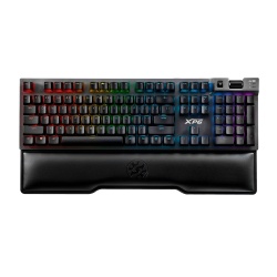 Teclado Gamer XPG Summoner RGB, Teclado Mecánico, Switch Cherry MX Silver, Alámbrico, Gris (Español) 