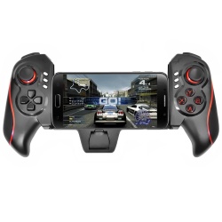 XSories Gamepad STK-7003X, Inalámbrico, Bluetooth, Negro/Rojo 