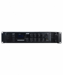 XSS Amplificador de Audio PA100, 100W RMS, Bluetooth, USB, Negro 