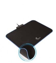 Mousepad Gamer Xtech XTA-200 LED RGB, 36cm x 27cm, Grosos 3mm, Negro 