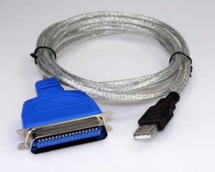 Xtech Cable USB 2.0 - Paralelo, 1.8 Metros, Transparente 