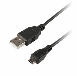 Xtech Cable USB 2.0 A Macho - Micro USB A Macho, 1.8 Metros, Negro 