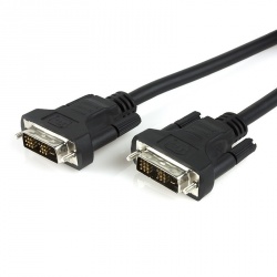 Xtech Cable DVI Macho - DVI Macho, 1.8 Metros, Negro 